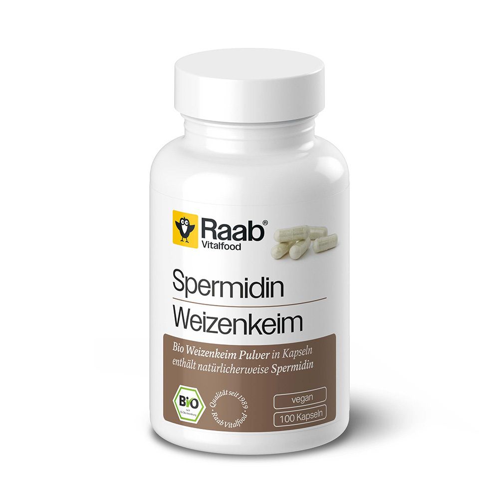 Raab Vitalfood Spermidin Bio Kapseln 100 St