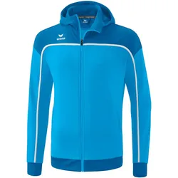 erima Change Trainingsjacke mit Kapuze Kinder curacao/mykonos/weiß 140