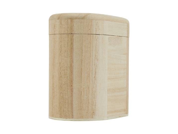 Holzschachtel Oval 10Cm