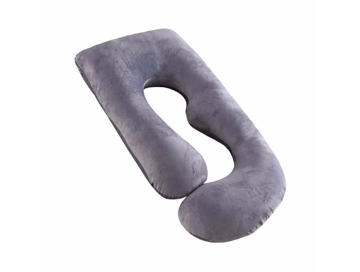 Momcozy PP101-GR11NB-A Ganzkörper-Stützkissen – Stillen/Ernährung – grau