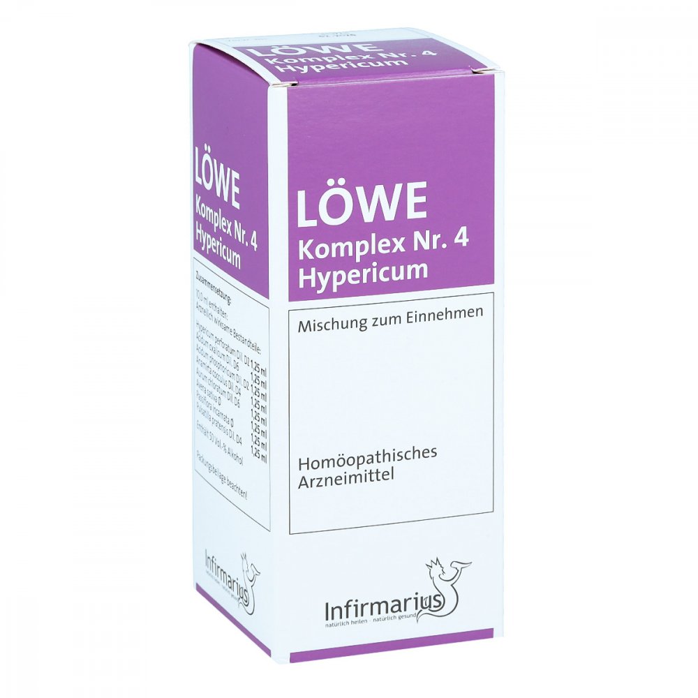 Infirmarius GmbH Löwe Komplex Nummer 4 Hypericum Tropfen 01674048