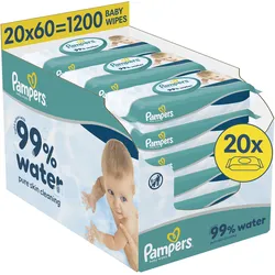 Pampers 99% Water Baby (20 x 60 Stk.)