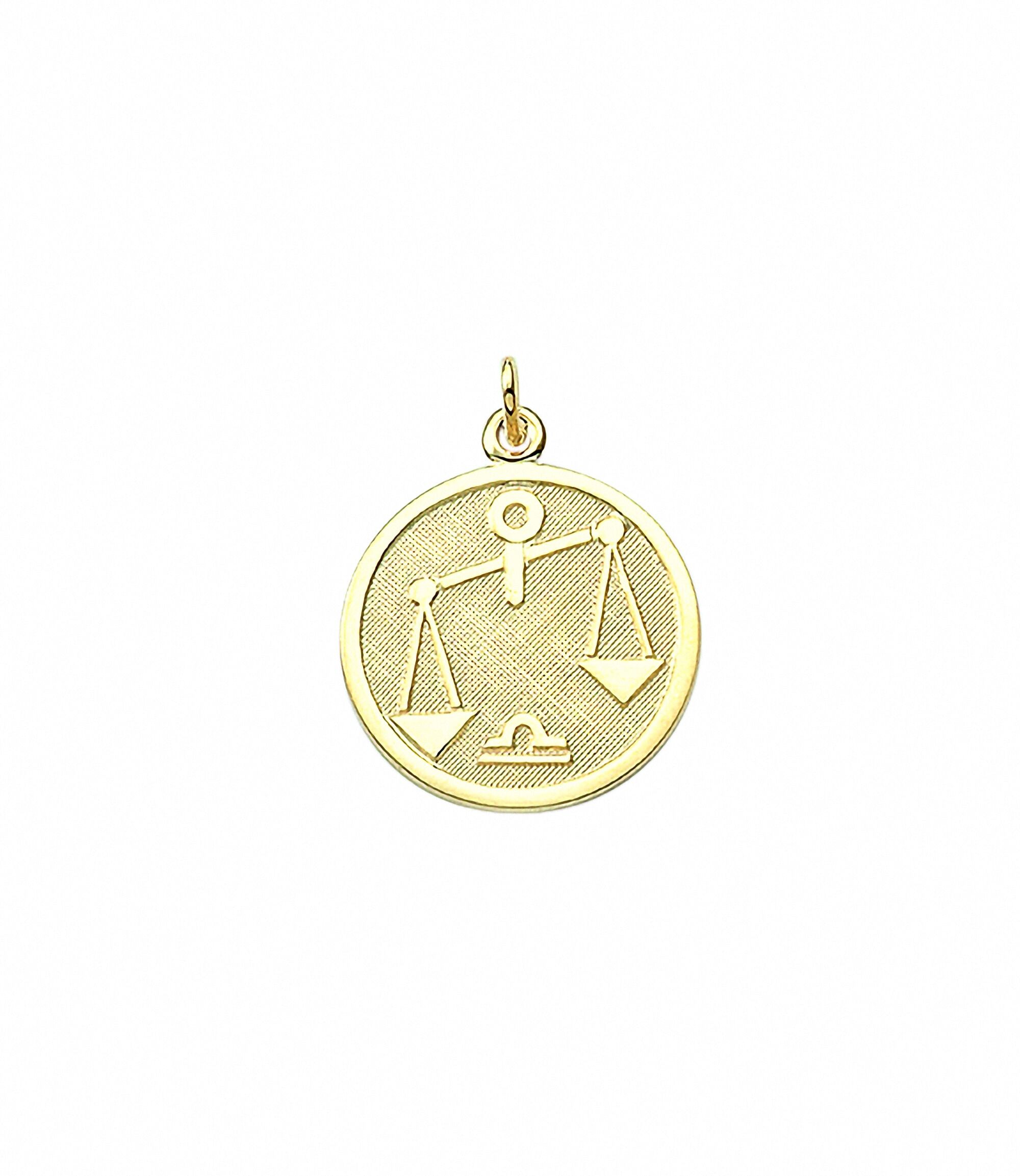 Sternzeichenanhänger ADELIA´S "Sternzeichen Anhänger Waage 333 Gold ( 8K )", gold, Schmuckanhänger, Damen, Waage, Gold, Goldanhänger Waage