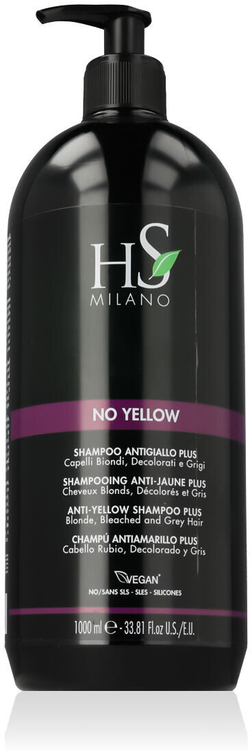 HS MILANO No Yellow Anti-Yellow Shampoo 1000 ml