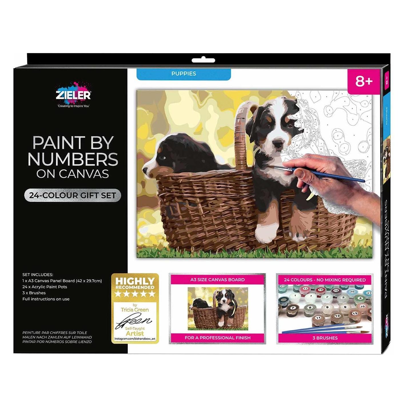 Zieler Paint By Numbers - Dogs (609299437) (609299437)