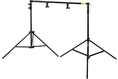Manfrotto 1314B Stage Background Kit Schwarz