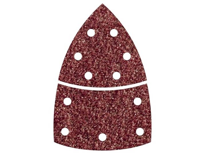 wolfcraft Zelfhechtend schuurblad 2-delig voor hout/metaal I 1813000