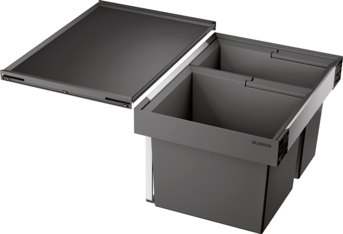 Blanco Abfallsystem 521471 2 Behälter, mit Systemdeckel, 1x 30 l, 1x 19 l