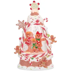 Santa`s Workshop Water Spinning Gingerbread