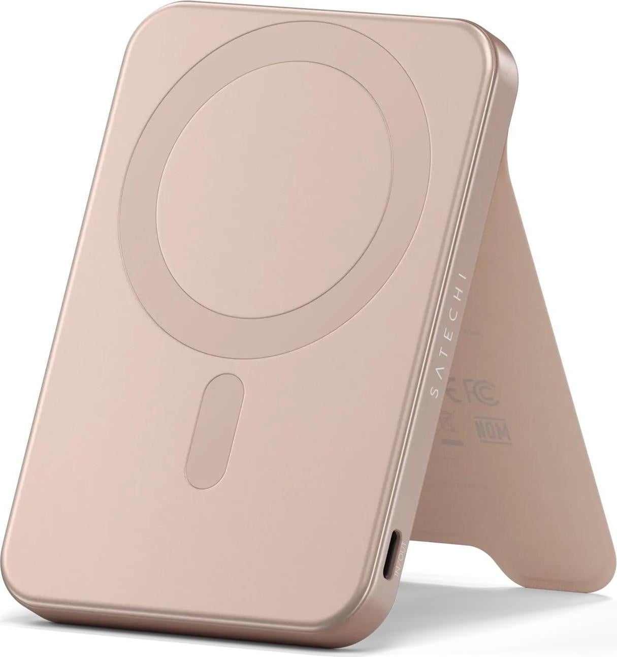 Satechi OntheGo Draadloze Powerbank, 5000 mAh, Roze