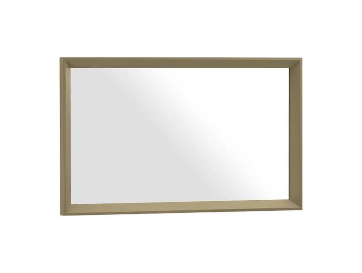 Spiegel Frame, Johann Jakob, gelbgrau, Holzwerkstoff