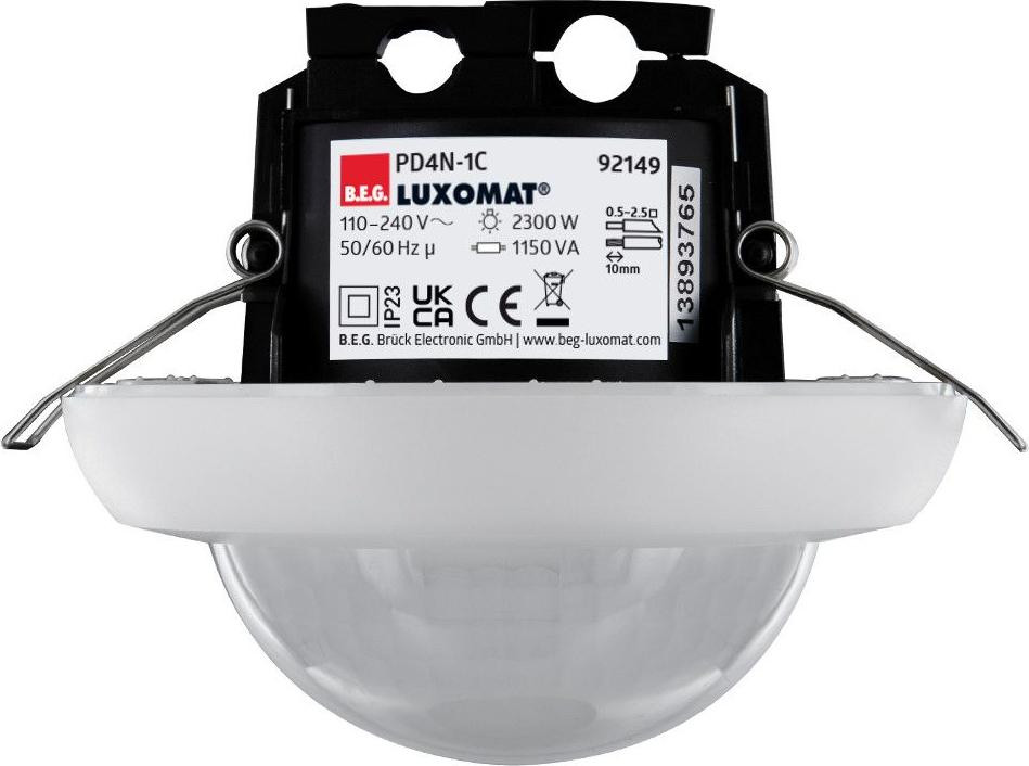 BEG Brück PD4N-1C-DE Elektronische plafondbewegingsmelder
