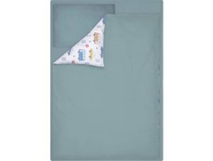LIVARNO® Parure de lit bébé réversible, 3 pièces (voitures)
