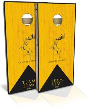 Skip's Garage Team Stag Outdoor Cornhole Board Set