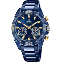 Festina Hybrid Herren Connected d F20547/2 - blau - 45.5mm