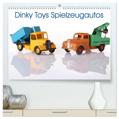 Dinky Toys Spielzeugautos (hochwertiger Premium Wandkalender 2025 DIN A2 quer), Kunstdruck in Hochglanz