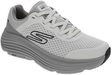 Skechers Performance Max Cushioning Endeavour - Mens 9.5 Grey Running Shoes Medium