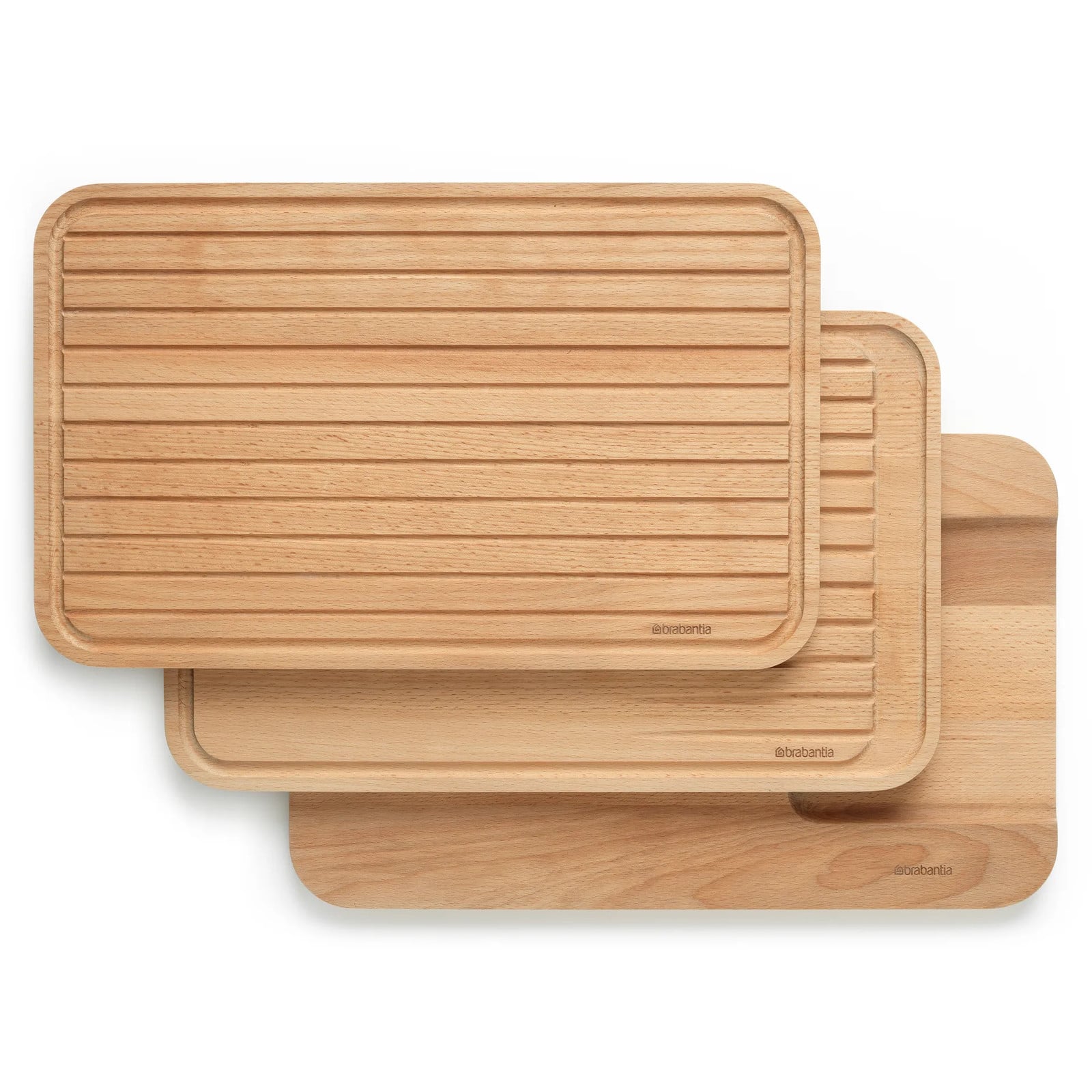 Brabantia Profile snijplank 3-pack Beukenhout