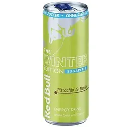 Red Bull Winter Edition 2026 Pistachio & Berries Sugarfree Energy Drink 250ml