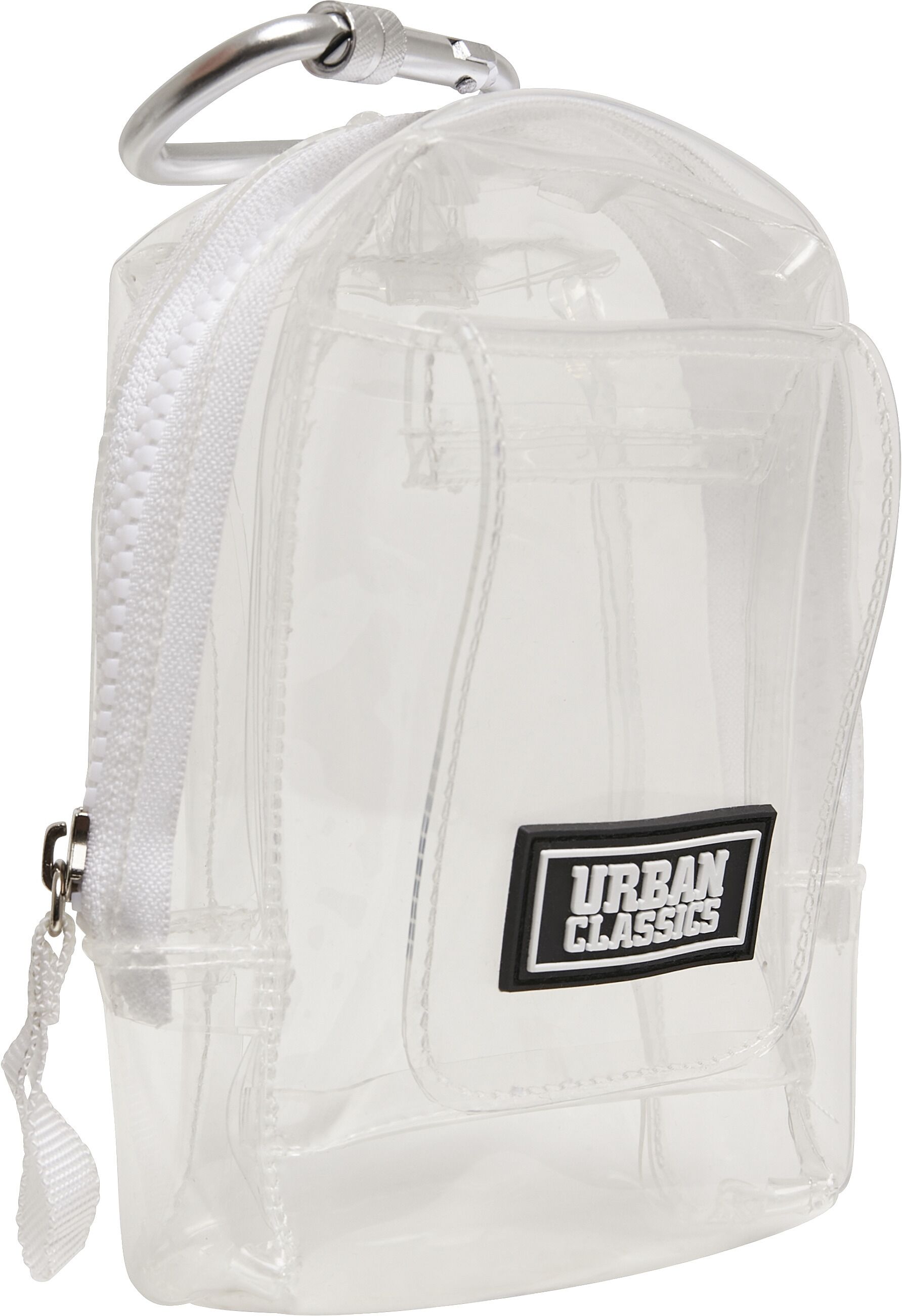 Bauchtasche URBAN CLASSICS "Urban Classics Unisex Transparent Mini Bag with Hook", Gr. onesize, transparent, 100% Thermoplastisches Polyurethan, unifarben, Taschen