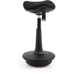 hjh OFFICE Stehhilfe Balance Sit Ergo Stoff ohne Armlehnen