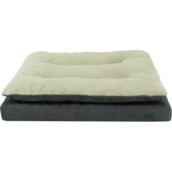 NOBBY Orthopädische Komfortmatte eckig VARA Orthopaedische Komfortmatte eckig VARA braun-beige 122 x 91 x 17,5 cm