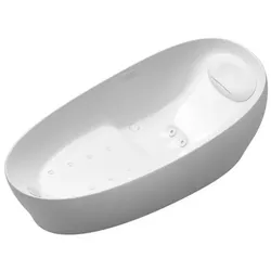 TOTO Floating Badewanne, freistehend, 2200x1050x785mm, Hydrohands, Zero Dimension, PJYD2200PWEE#GW, PJYD2200PWEEGW