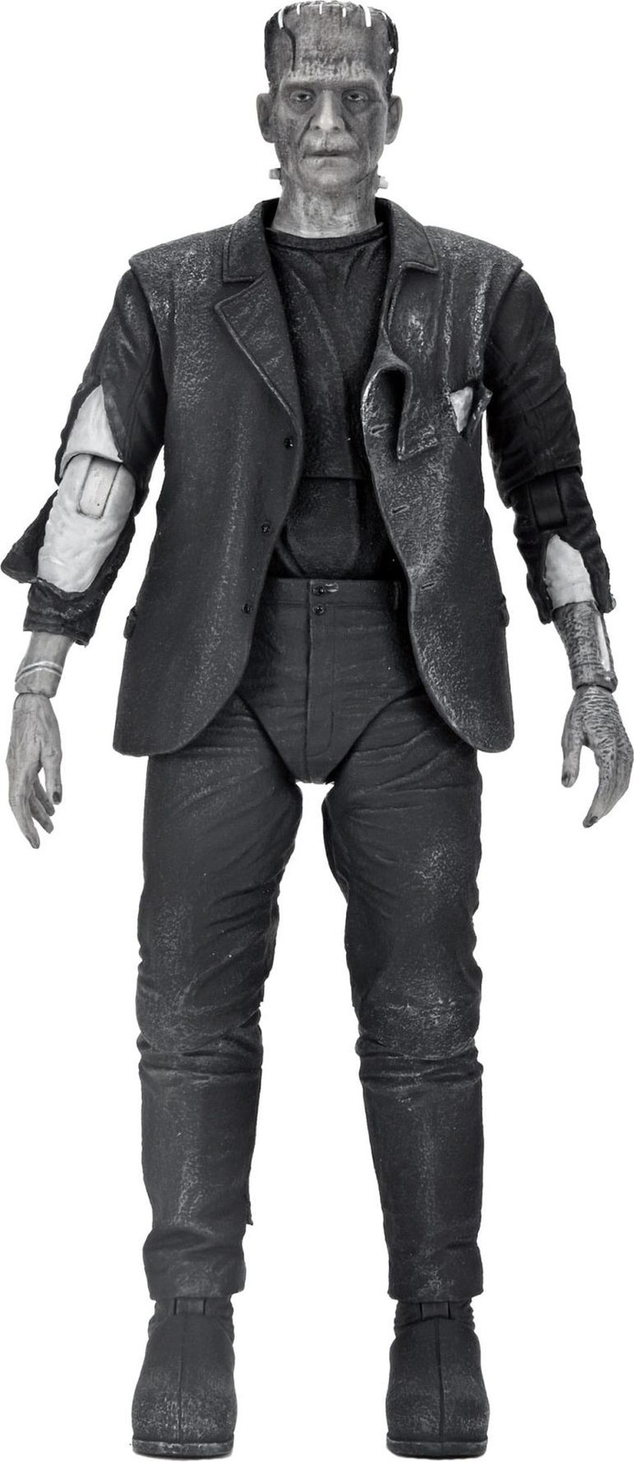 NECA Universal Monsters Ultimate Frankenstein's Monster en Bruid van Frankenstein Actiefiguur, zwart-wit, 18 cm
