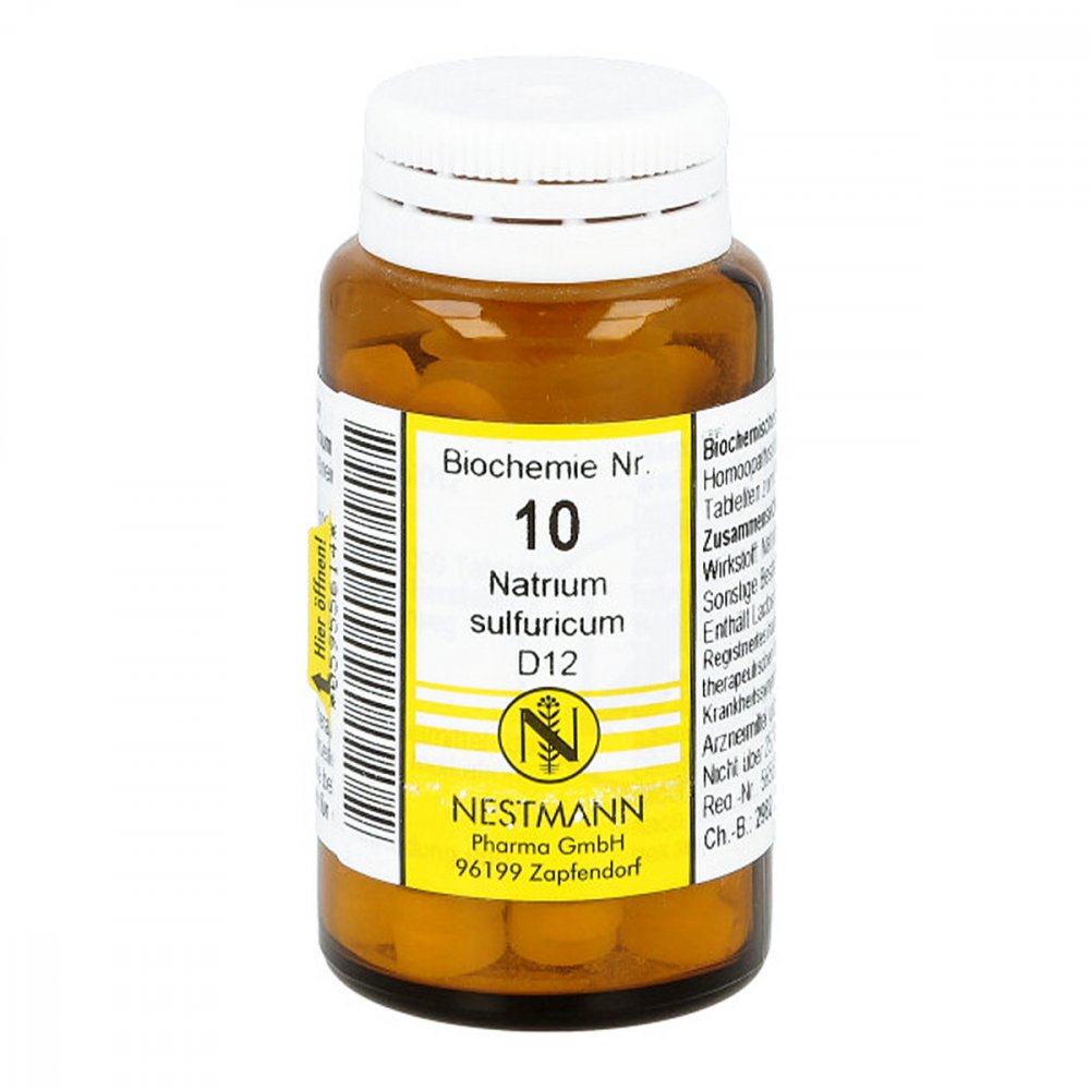 NESTMANN Pharma GmbH Biochemie 10 Natrium sulfuricum D12 Tabletten 05955614