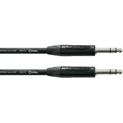 CPM 5 VV - CORDIAL 1x 6.3 mm Klinke stereo, 1x 6.3 mm Klinke stereo, 5,00m