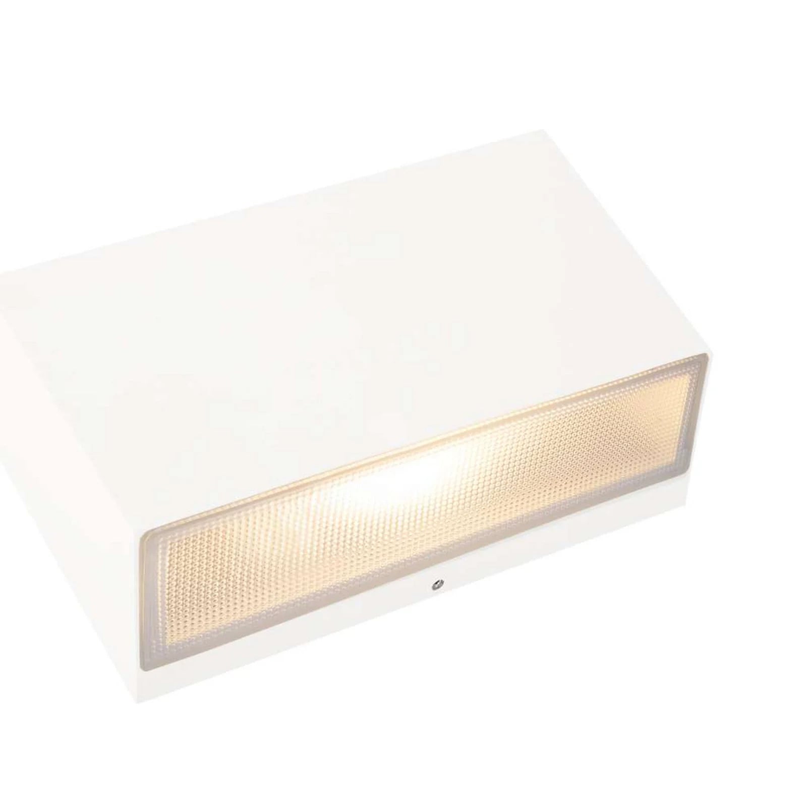 Norlys Asker Pro LED Buiten Wandlamp Wit - Aluminium