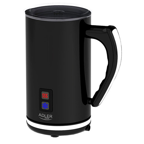 Adler AD 4478 Automatische melkopschuimer en verwarmer Zwart Wit