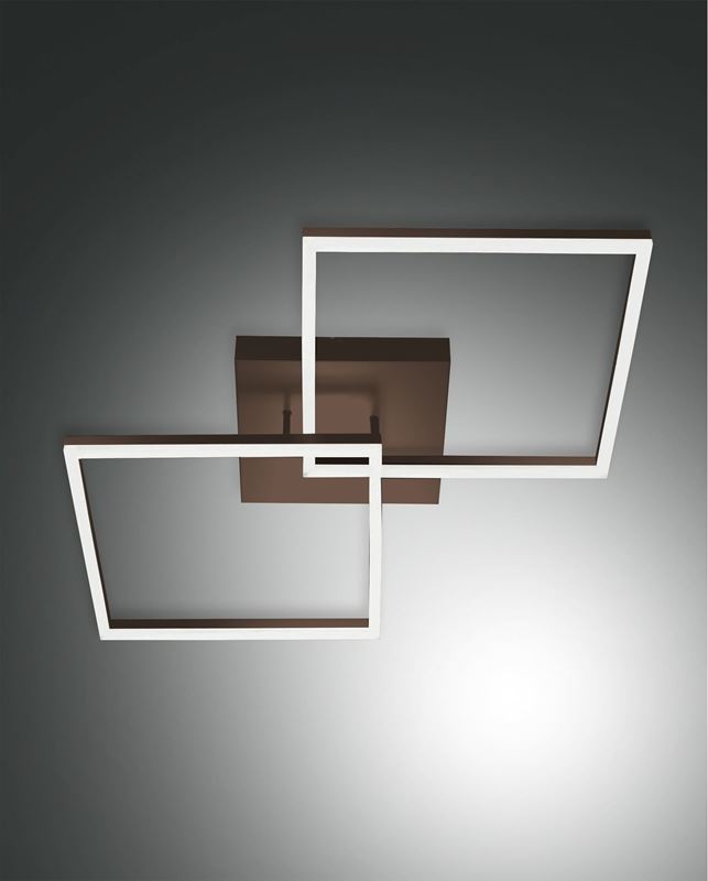 Fabas Luce LED-Deckenleuchte Bard Rostbraun 3394-65-361 8019282547020