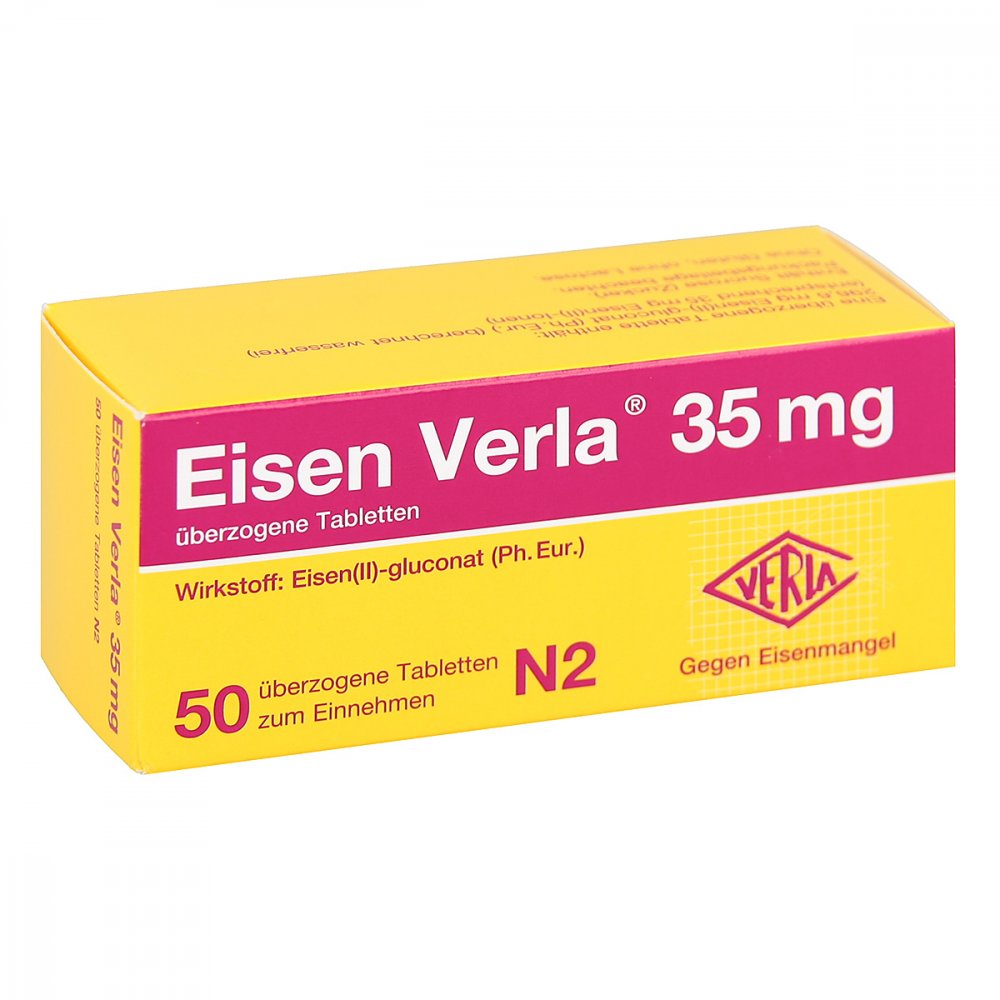 Verla-Pharm Arzneimittel GmbH & Co. KG Eisen Verla 35mg 11163892