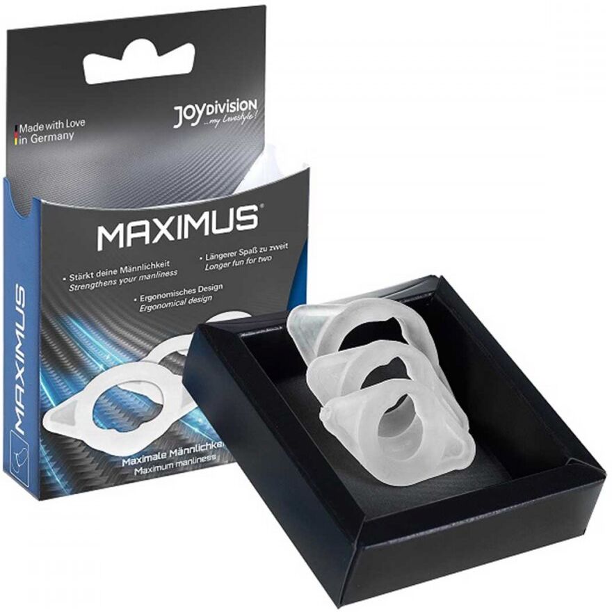 Maximus Der Potenzring Xs, S, M 3stk