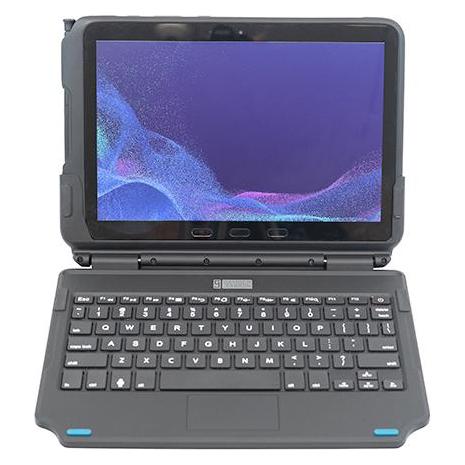 Gamber-Johnson Gamber Johnson Samsung Tab Active4/Active4 Pro Slim Attachable Keyboard (US, Samsung Galaxy Tab Active Pro) (7160-1872-00)