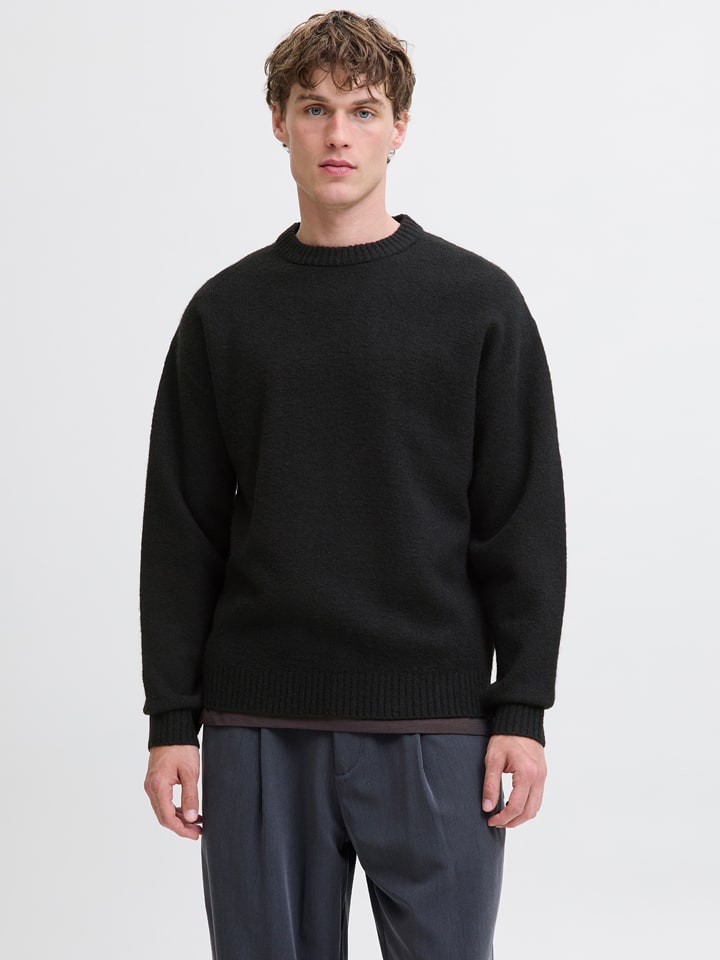 Jack & Jones Pullover in Schwarz - L