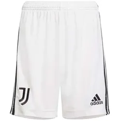 adidas FC Juventus Turin Heimshort Kinder 2021/22 weiß