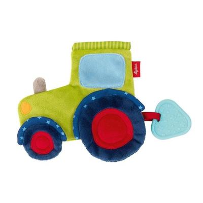 sigikid 42301 - Knistertuch Traktor Kinderbunt