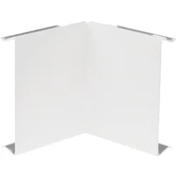 Hager, Leitungsführung, TEH BRS0802I9016 Inneneck-Abdeckung BRS OT 80mm vweiÃ (8 cm)