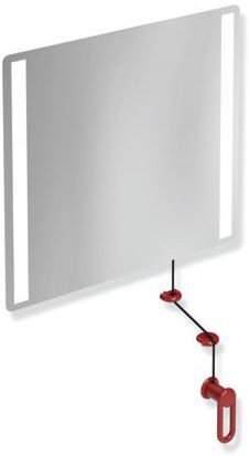 Hewi 801 Kipp-Lichtspiegel LED 801.01.40033 600x540x6mm, rubinrot