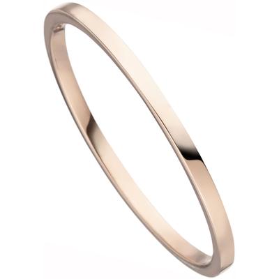 Fingerring JOBO "Zarter Rosßegold-Ring" Gr. 52, rosa (roségold 333), Fingerringe, Damen, 52, Roségold 333, Fingerring, 333 Roségold