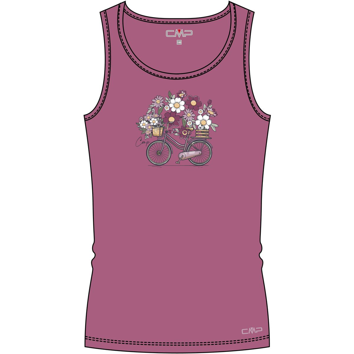 CMP KID G TOP peony (B709) 110 38T6375-B709-110