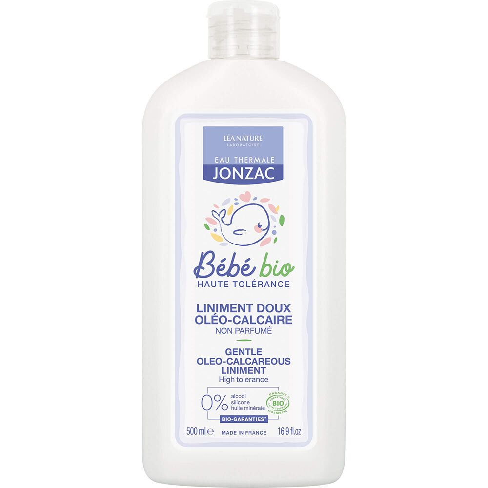 EAU Thermale Jonzac Bébé BIO Liniment Doux Oléocalcaire - oléocalcaire. fl 500 ml Balsam
