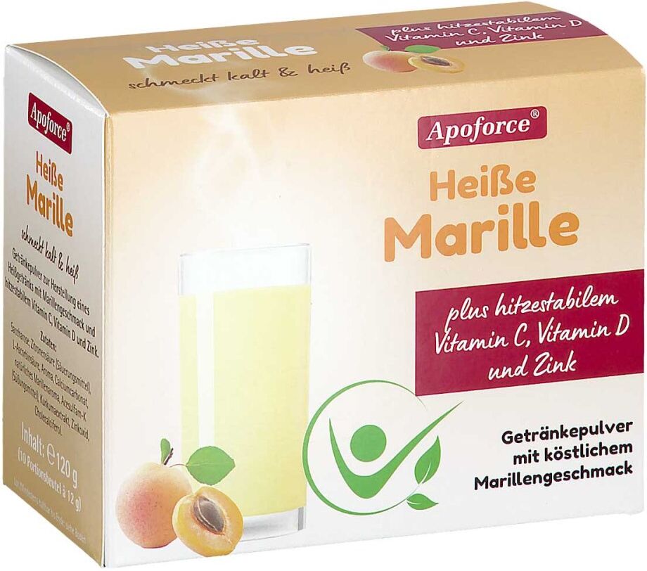 Apoforce Heiße Marille Sachets 10stk