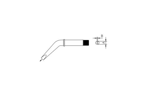 Weller CT2EX7 LÖTSPITZE 7,0MM Lötspitze Meißelform Inhalt