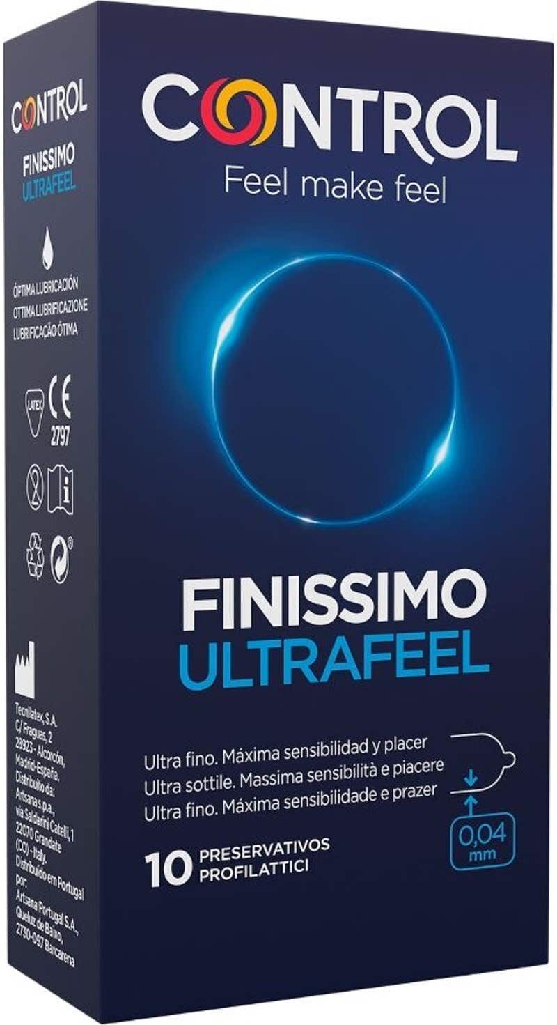 CONTROL Adapta Preservativos Finissimo Ultrafeel 10uds