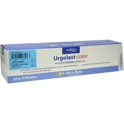 Urgolast Color 5mx6cm Blau 10 ST