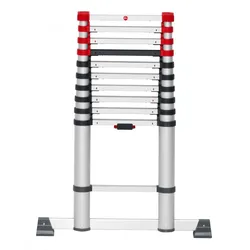 Hailo FlexLine T80 Sicherheits-Teleskopleiter 11 Sprossen