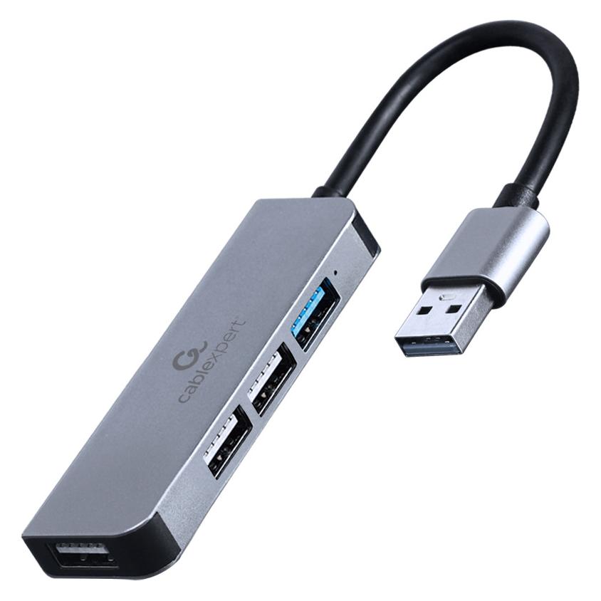 Gembird 4-port USB hub (USB-C, 4 Ports) (UHB-U3P1U2P3-01)